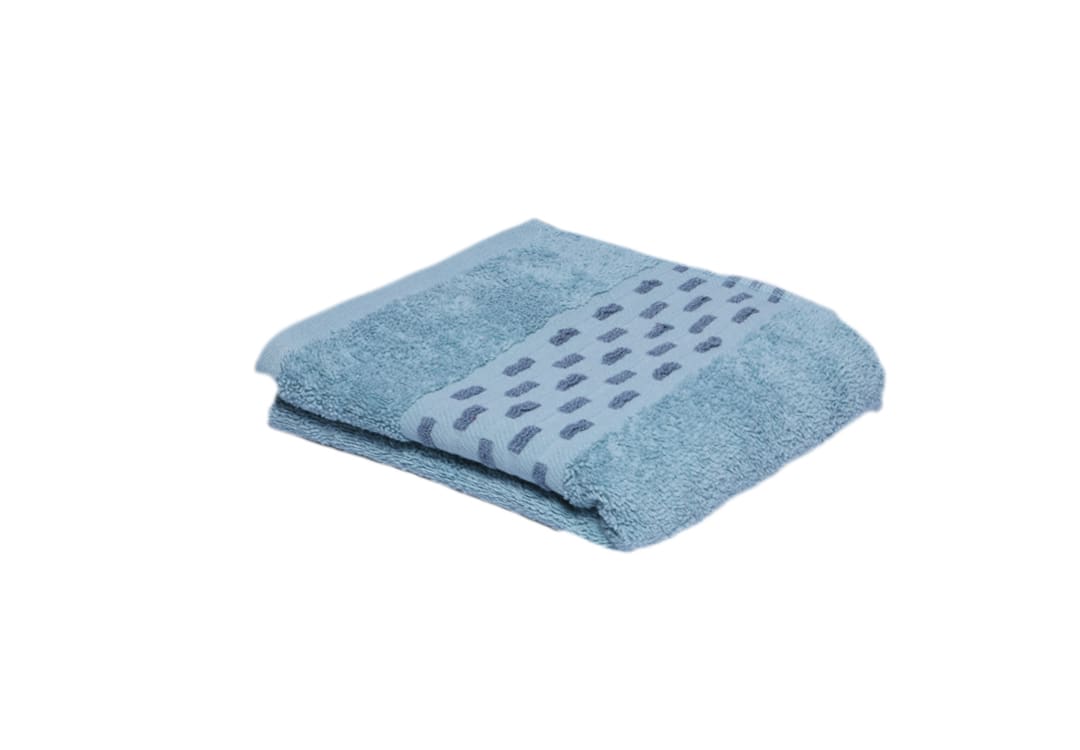 Cannon Brick Towel - Sky Blue ( 33 X 33 )