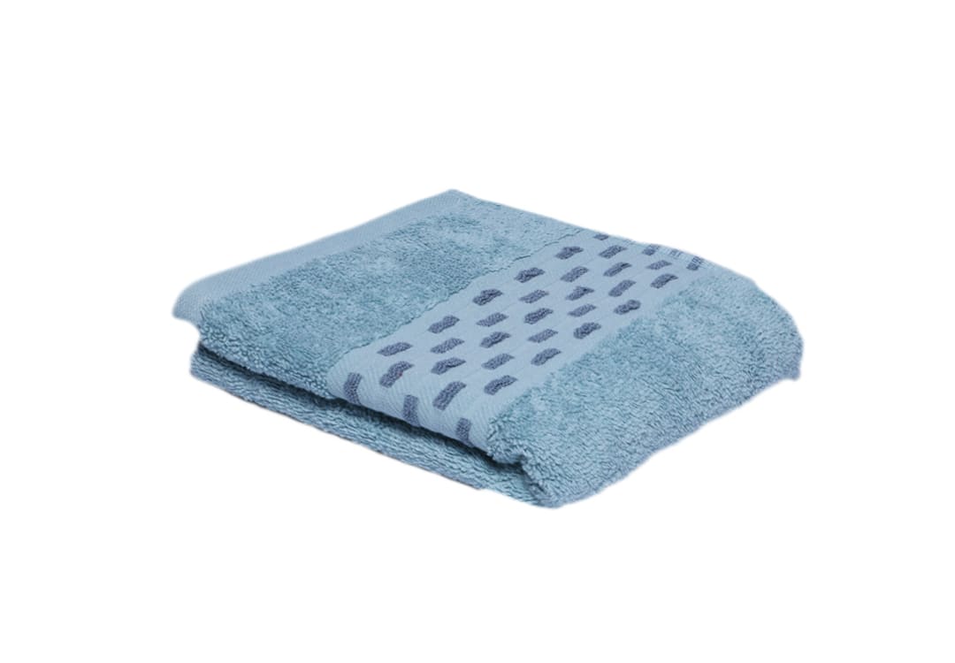 Cannon Brick Towel - Sky Blue ( 41 X 66 )