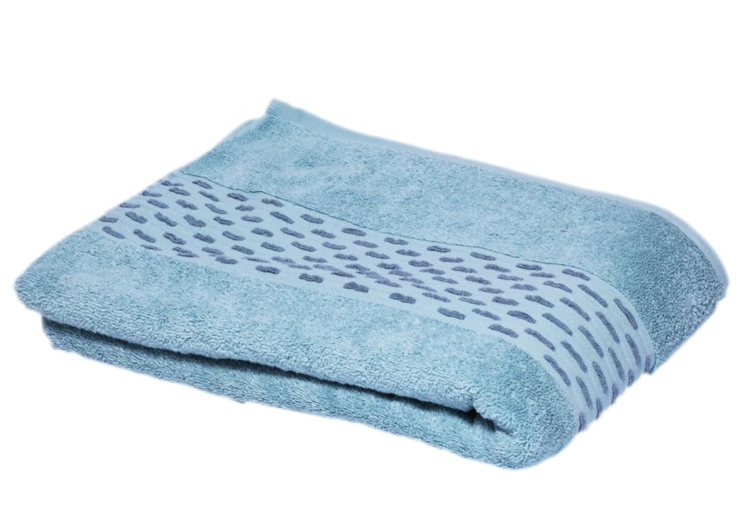 Cannon Brick Towel - Sky Blue ( 81 X 163 )