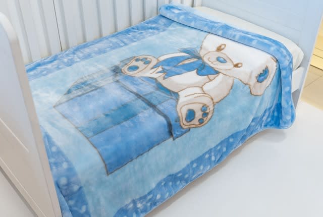 Cannon Soft Baby Blanket 1 PC - Blue