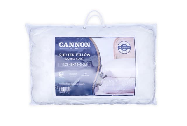 Cannon Quilted Pillow Double Edge