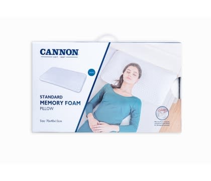 Cannon Memory Foam Standard Pillow (  Soft )