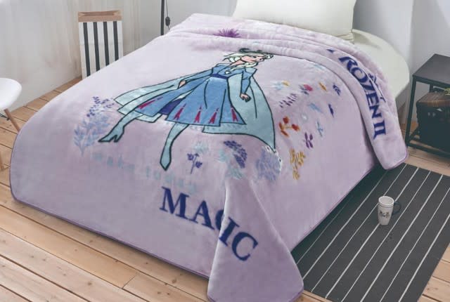 Disney Luxury Blanket For Kids 1 PC - L.Purple