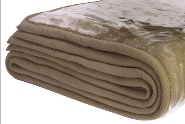Feature Soft Blanket 2 Ply - 1 PC King D.Camel