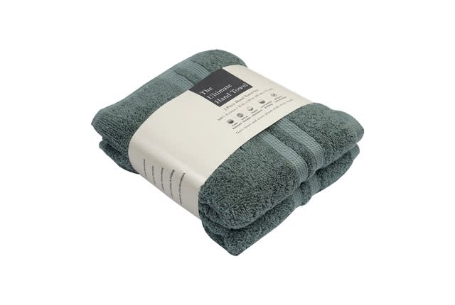 The Ultimate Cotton Towel 2 PCS - Turquoise ( 71 X 41 )