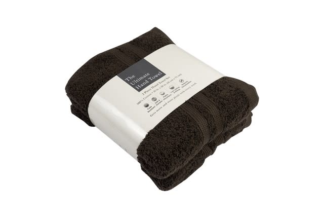 The Ultimate Cotton Towel 2 PCS - D.Brown ( 71 X 41 )