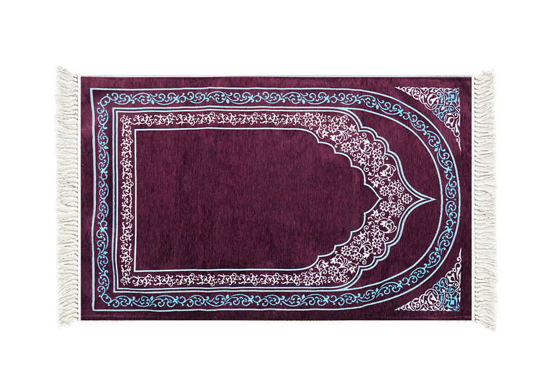 Armada Prayer Carpet - ( 115 X 70 ) cm - Burgundy