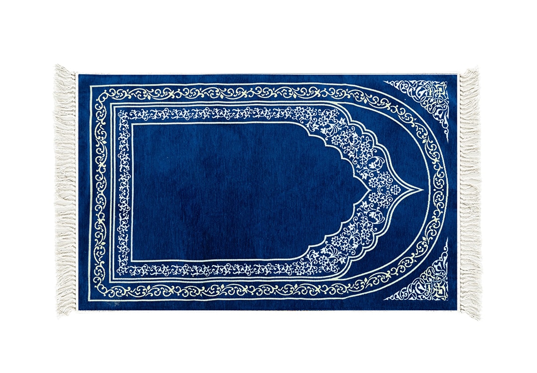 Armada Prayer Carpet - ( 115 X 70 ) cm - Blue