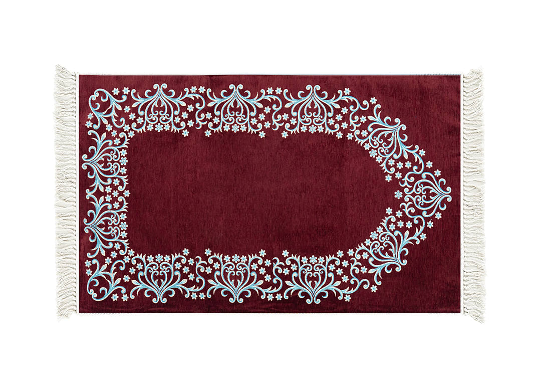 Armada Prayer Carpet - ( 115 X 70 ) cm - Red
