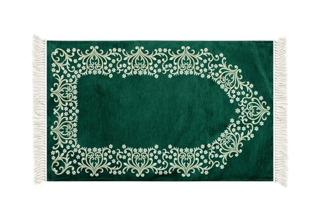Armada Prayer Carpet - ( 115 X 70 ) cm - Green