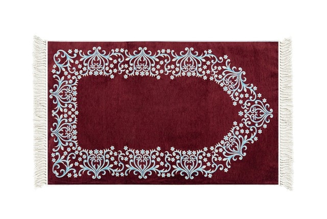سجادة صلاة من أرمادا - ( 70 × 115 ) سم - أحمر