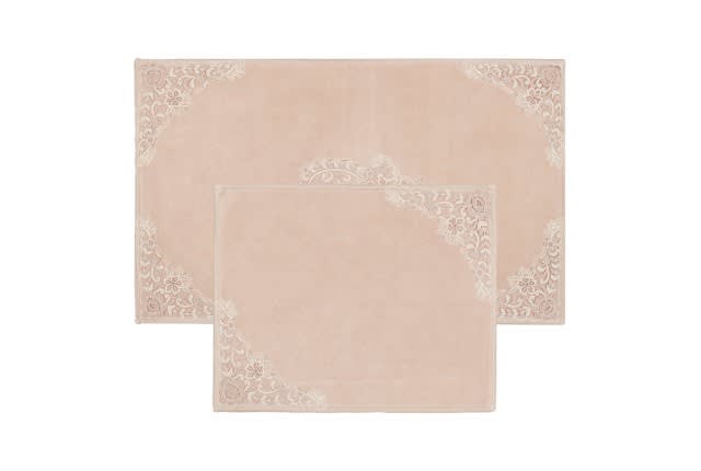 Armada Cotton Bath mat 2 PCS - Pink