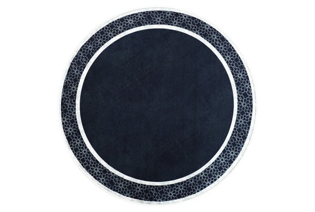 Armada Waterproof Carpet - ( 160 X 160 ) cm Navi & L.Grey ( Without White Edges )