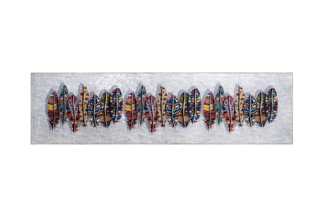 سجادة عازل للماء من أرمادا - ( 80 × 300 ) سم - أوف وايت ( بدون أطراف بيضاء )