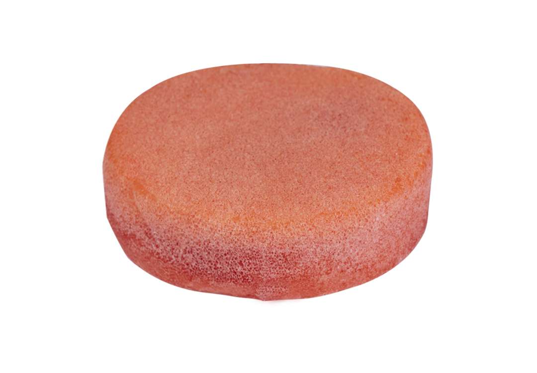 Natural Rose Sponge Soap 1 Pc - With Rose Extract