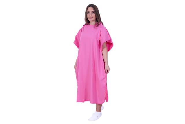 Cannon Cotton Sport Poncho For Women 1 PC - Pink