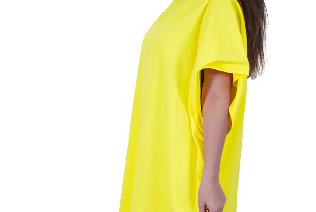 معطف رياضي قطن للنساء من كانون 1 قطعة - أصفر