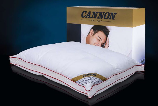 Cannon Classic Deluxe Cotton Pillow - ( Soft )