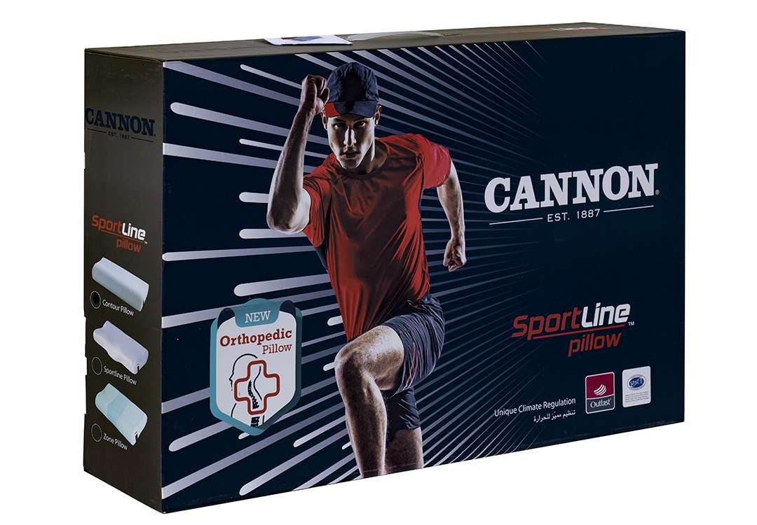 Cannon Contour Sport Pillow  - ( Soft )