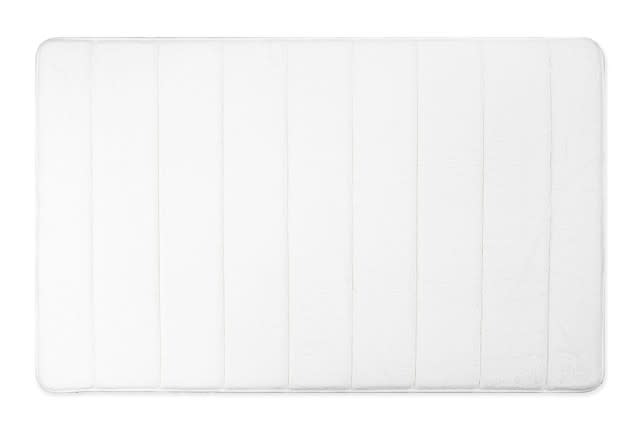 أرضية حمام ميموري فوم من كانون 1 قطعة - أبيض
