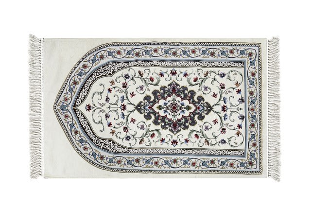 Armada Prayer Carpet For Decor - ( 115 X 70 ) cm - Cream