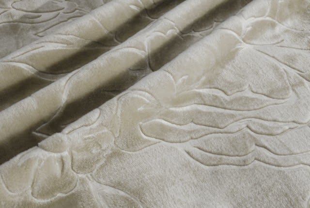 Al Saad Home Luxury Velvet Blanket - King Grey
