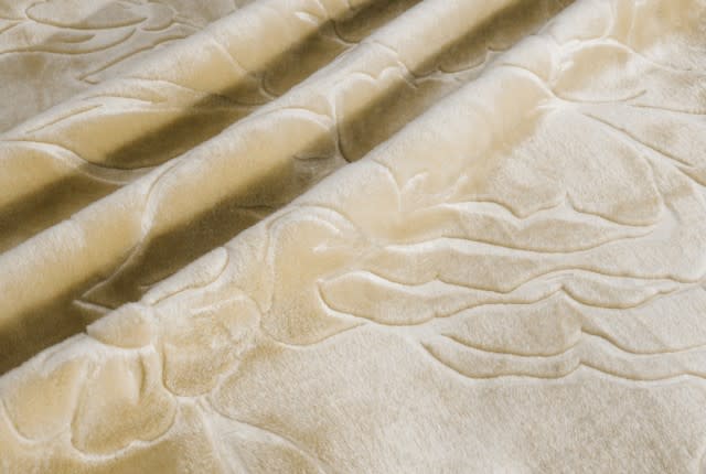 Al Saad Home Luxury Velvet Blanket - Single L.Beige