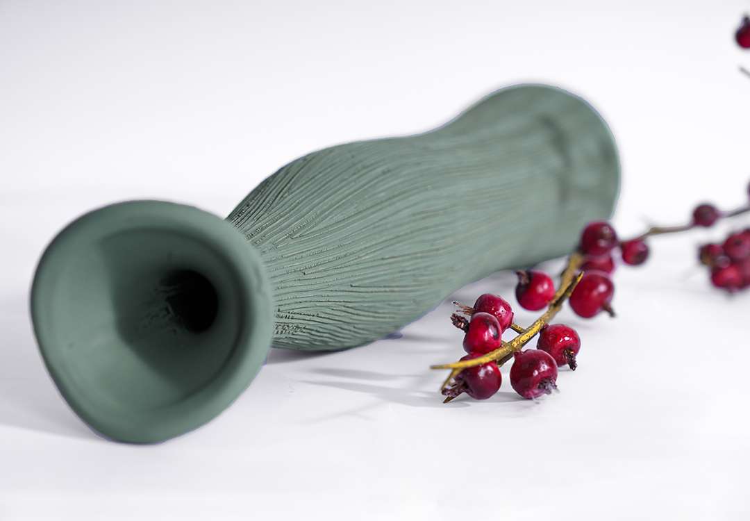 Handmade Vase For Decor 1 PC - Turquoise