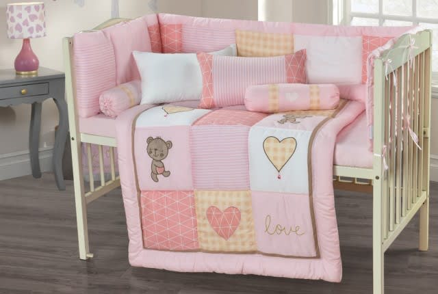 Cannon Baby Comforter Set 7 PCS - Pink