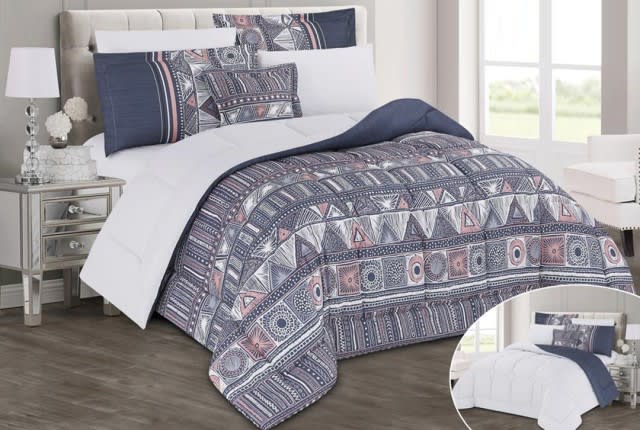 Marmaris Comforter Set 7 PCS - King Multi Color