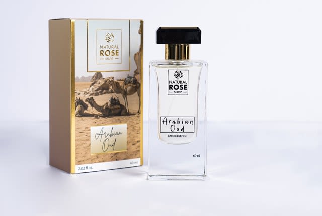 Natural Rose Body & Clothes Perfume - Arabian Oud
