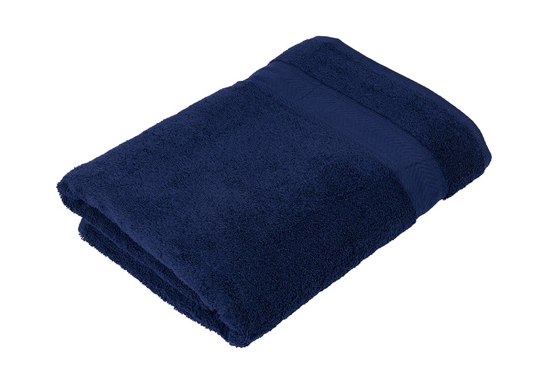Cannon Plain Towel ( 70 x 140 ) - D.Blue
