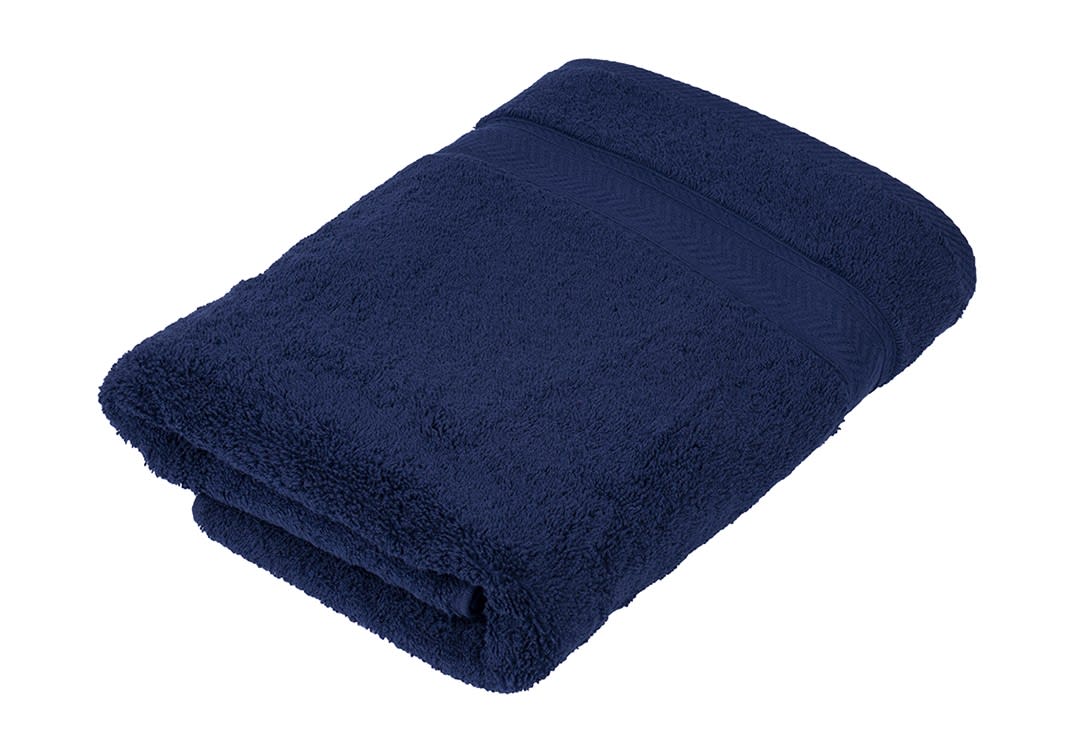 Cannon Plain Towel ( 81 x 163 ) - D.Blue