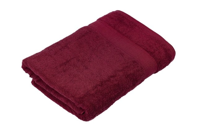 Cannon Plain Towel ( 70 x 140 ) - D.Red