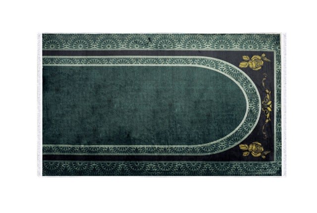 Armada Memory Foam Prayer Carpet For Decor -  D.Green
