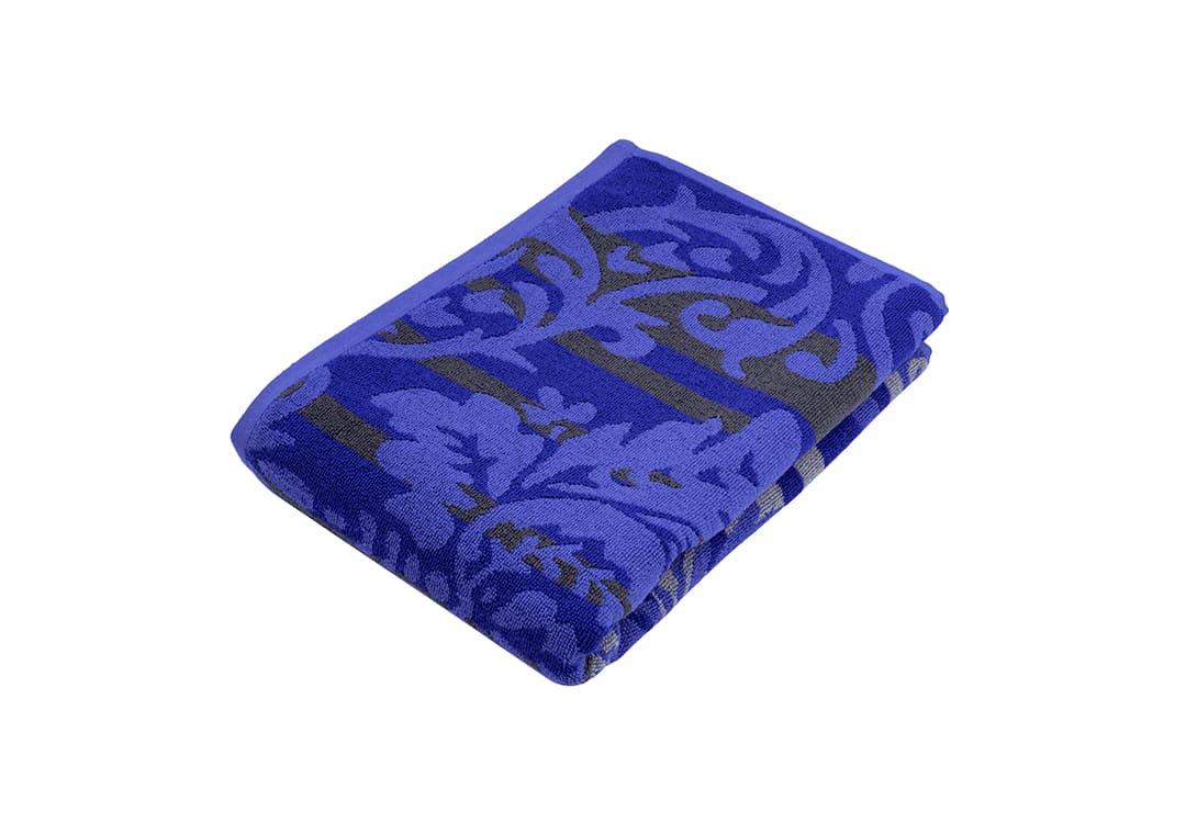 Hobby Cotton Towel 1 PC - Avangarde Blue ( 70 X 140 )