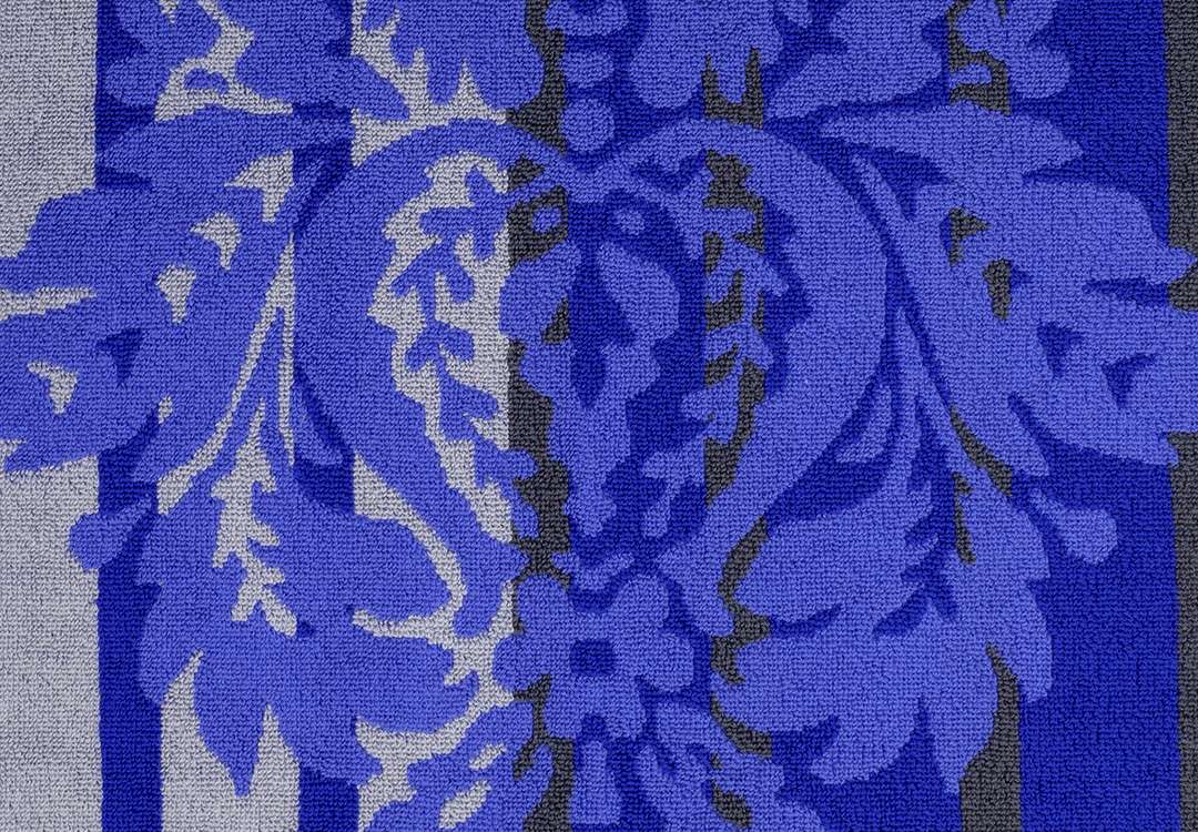 فوطة قطن من هوبيي قطعة واحدة - أفانجارد أزرق ( 70 × 140 )