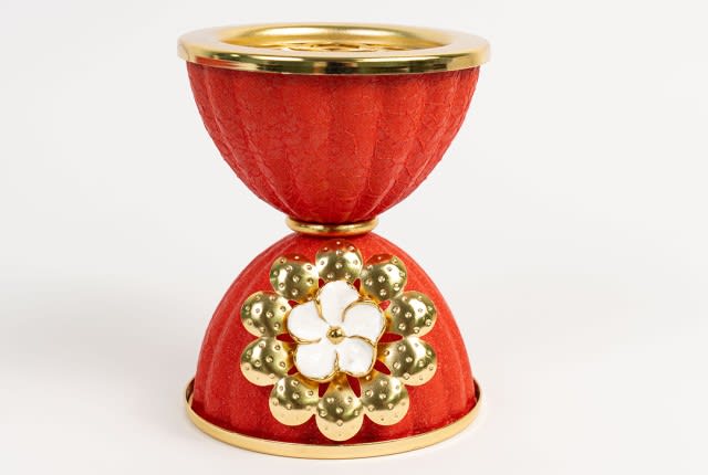 Luxury Incense Burner for Home​​​​​​​ - Red & Gold