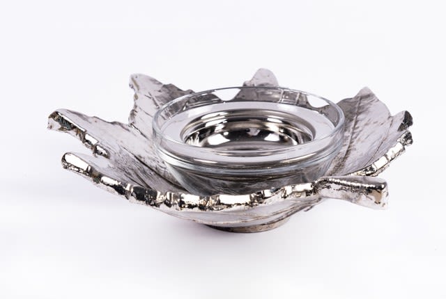 Luxury Incense Burner for Home - Silver