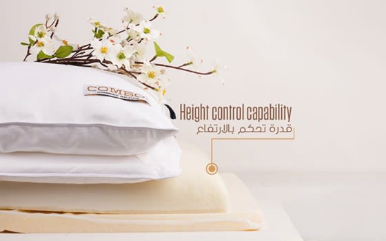 Cannon Memory Foam Pillow 2 Ply -  Combo