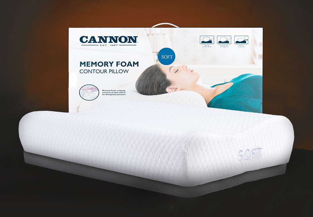 Cannon Memory Foam Contour Pillow ( Soft )