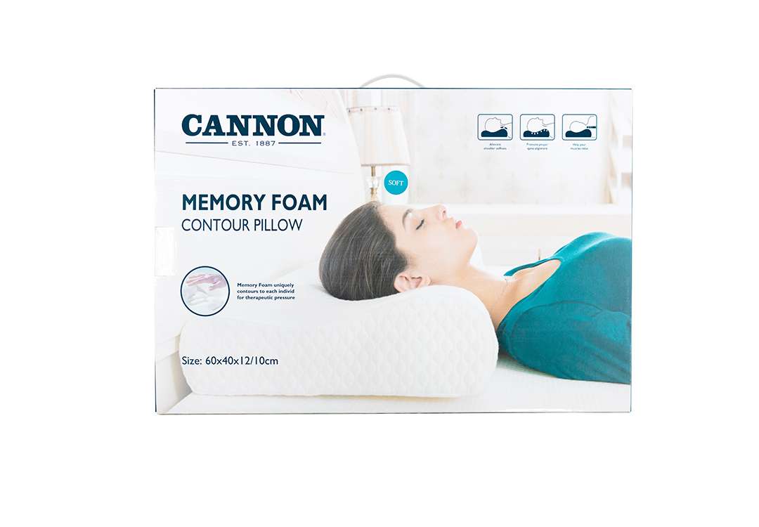 Cannon Memory Foam Contour Pillow ( Soft )