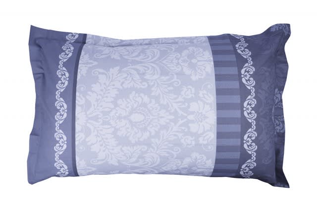 Clasy Cotton Pillow Case 2 PCS - Blue