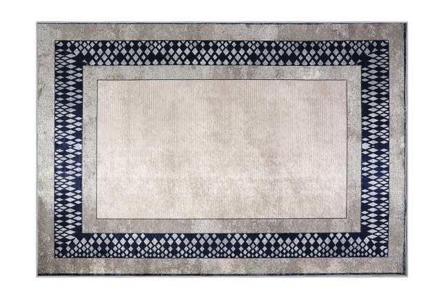 Armada Waterproof Carpet - ( 180 X 280 ) cm Beige & Black ( Without White Edges )