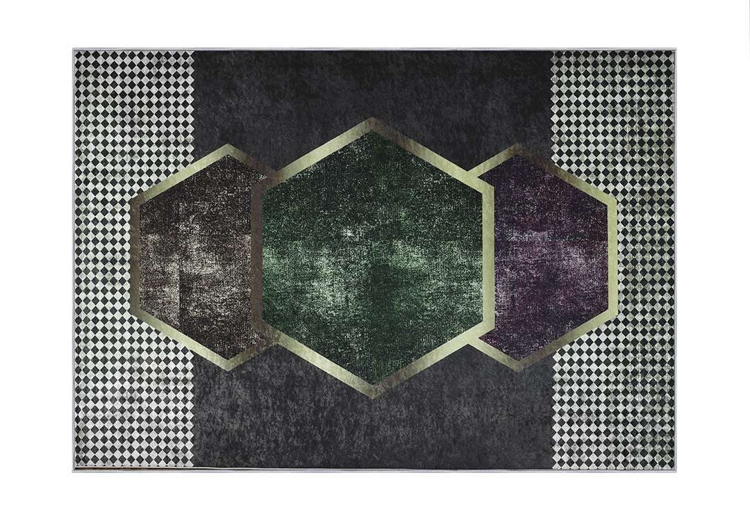 Armada Waterproof Carpet - ( 160 X 230 ) cm Multi Color ( Without White Edges )