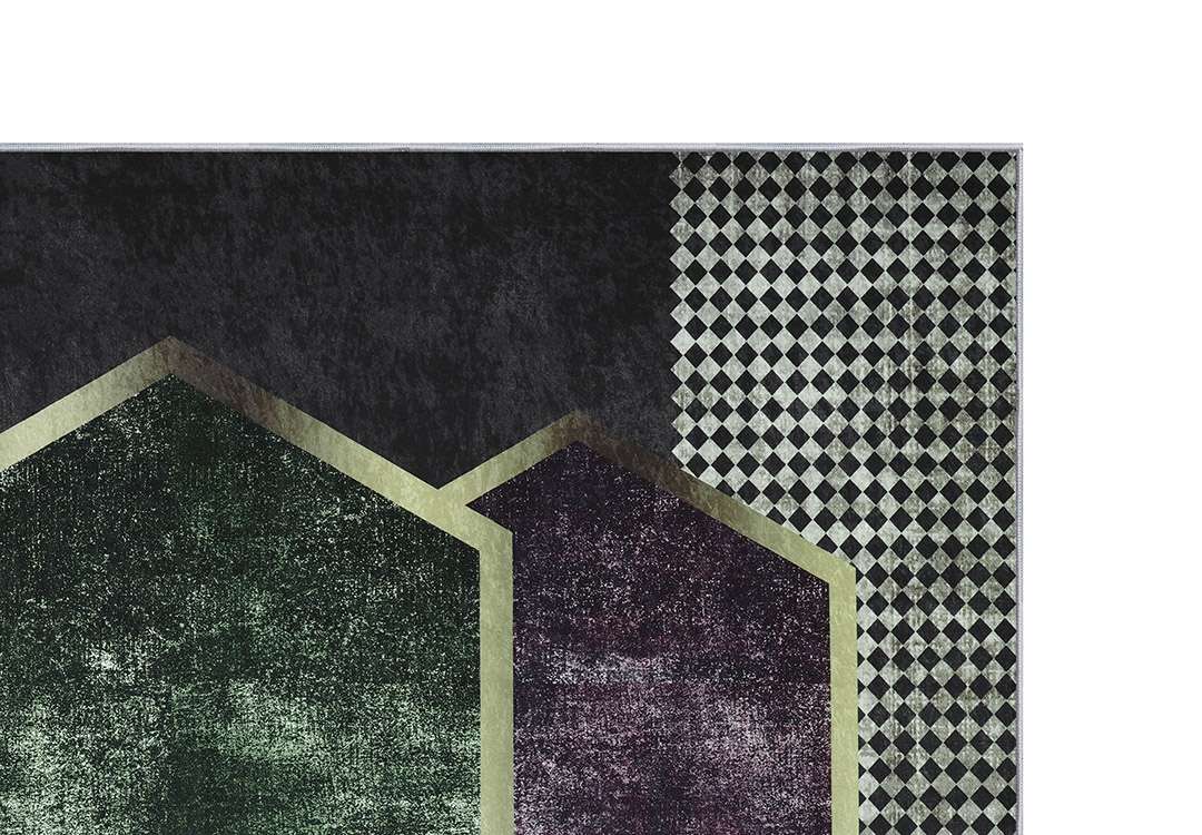 Armada Waterproof Carpet - ( 180 X 280 ) cm Multi Color ( Without White Edges )