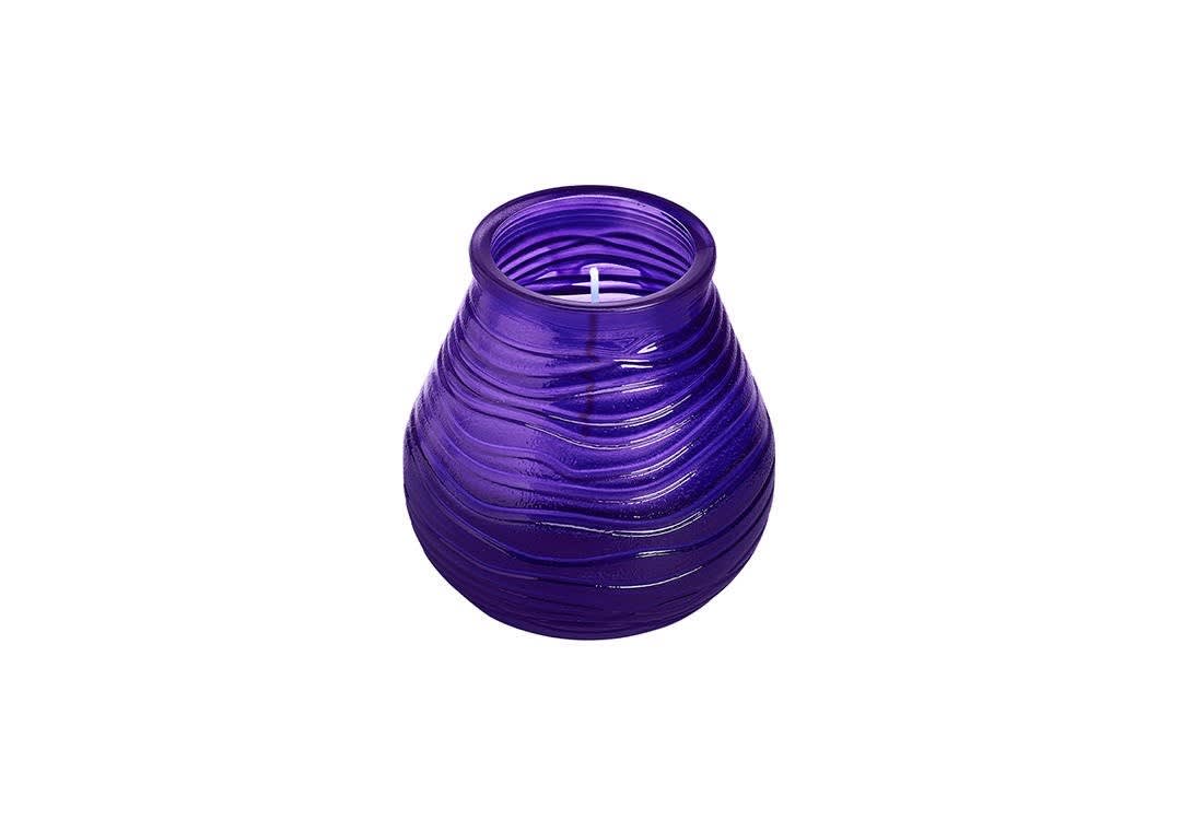 Light Candle - Bolsius Patio Purple