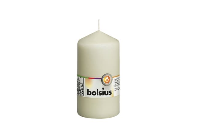 Pillar Candle 1 PC - Bolsius Cream