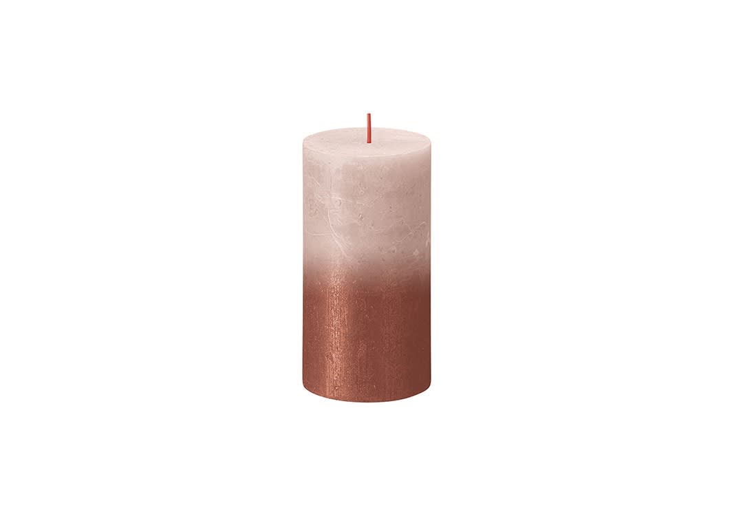 Sunset Candle 1 PC - Brown & Cream