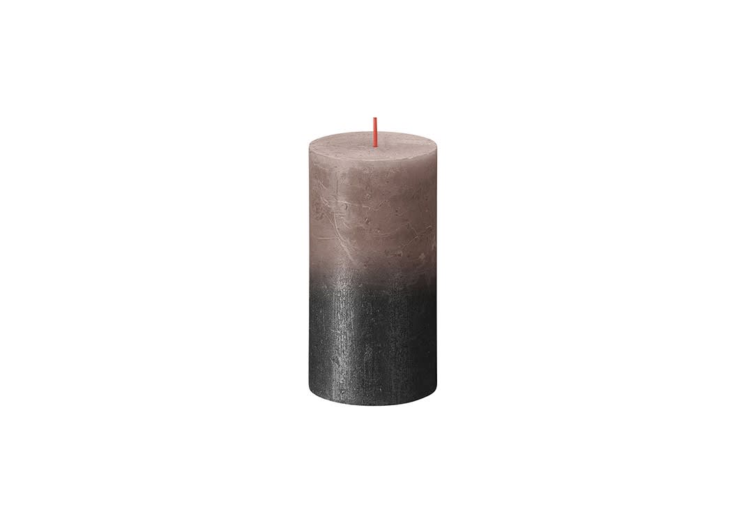 Sunset Candle 1 PC - Brown & Grey